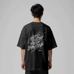 Hard Doesn’t Mean Impossible Oversized Motivational T-Shirt