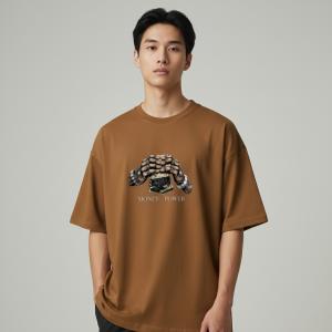 Money Power Oversized Graphic T-Shirt – Brown | Premium Streetwear